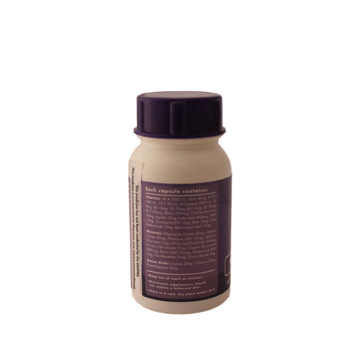 Sally T. Multi-Formula Plus 60 capsules. Multivitamin