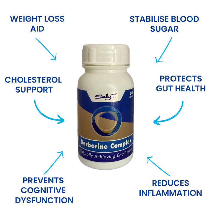 Sally T. Berberine Complex 60 Capsules