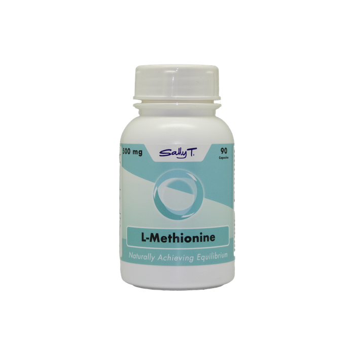 Sally T. L-Methionine 500mg/capsules, 90 Capsules.  Fatty Liver & Estrogen Detox