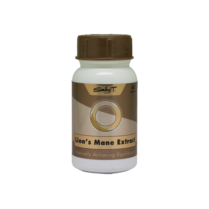 Sally T. Lions Mane 450mg/capsule, 60 Capsules. Brain & body booster
