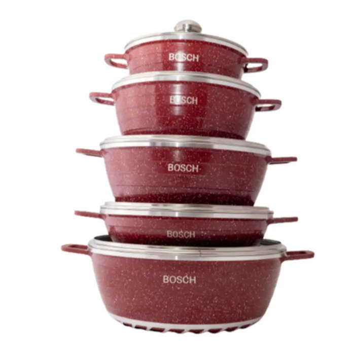 10 Piece Bosch Non-Stick Pot Set