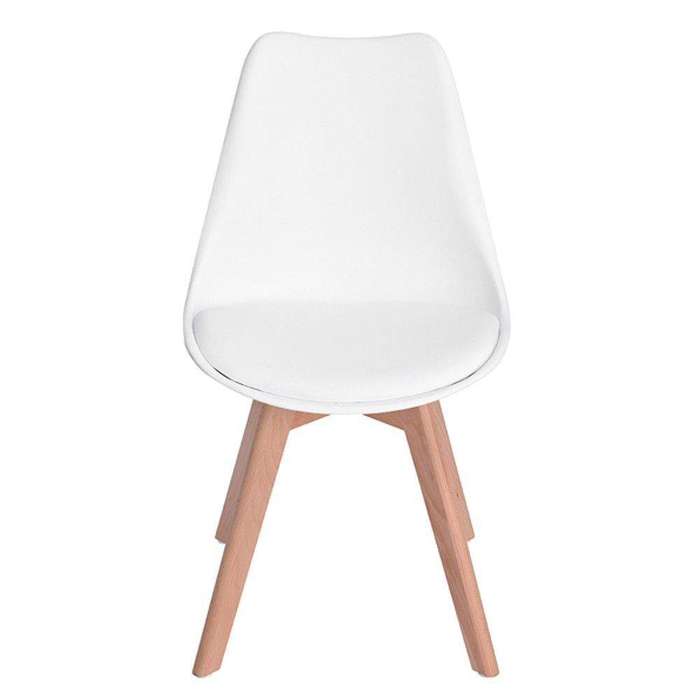 SMTE Frankfurt Chair - White with keychain