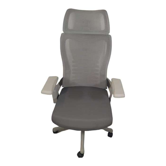 SMTE Focus Office Desk Chair - Black-A03 - Grey with keychain
