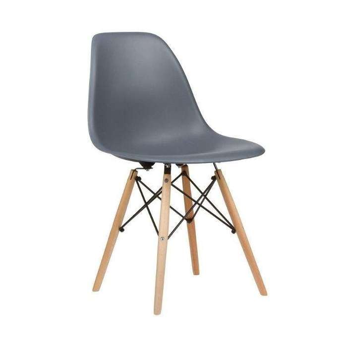 SMTE Emmy Chairs - Pack of 4 - Dolphin Grey with keychain
