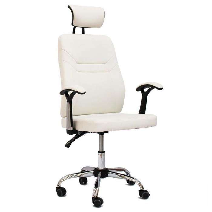 SMTE Comfortable PU Leather Office Chair with keychain