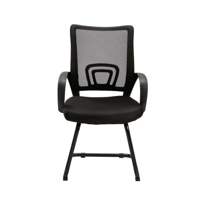 SMTE Cormier Sleigh Base Office Chair - Black with keychain