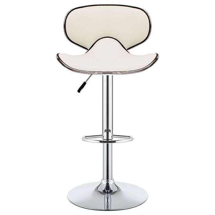 SMTE Vertigo Bar Stool - White with keychain