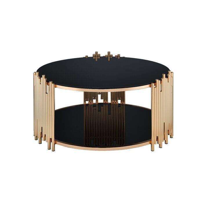 SMTE Royal Round Coffee Table with keychain