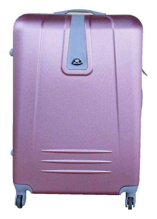 SMTE 1 Piece Sleek Luggage 28" - Pink with keychain