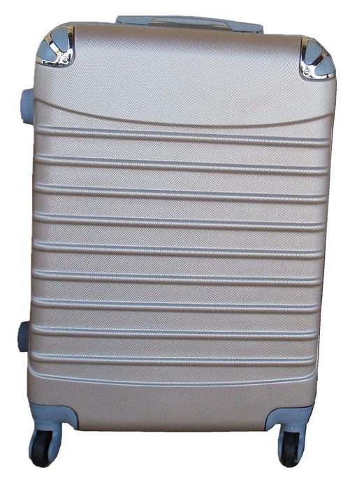 SMTE 1 Piece Luggage 20inch Suitcase - Gold with keychain