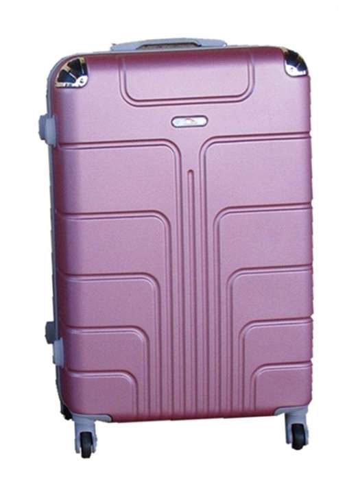 SMTE 1 Piece Luggage 19inch Suitcase - Pink with keychain