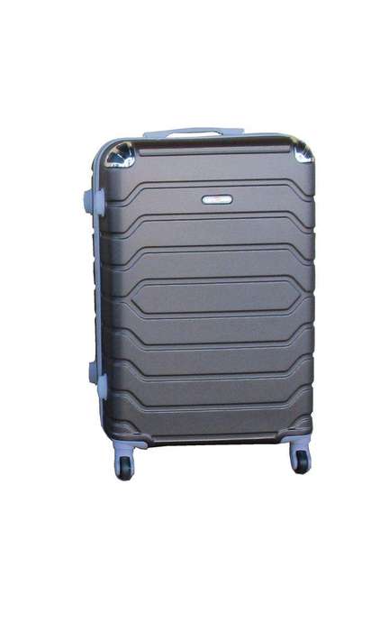 SMTE 1 Piece Luggage 18 inch Suitcase - Brown with keychain