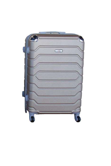 SMTE 1 Piece Luggage 18 inch Suitcase - Gold with keychain