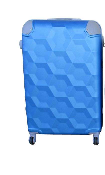 SMTE 1 Piece Luggage 20 inch Suitcase - Blue with keychain