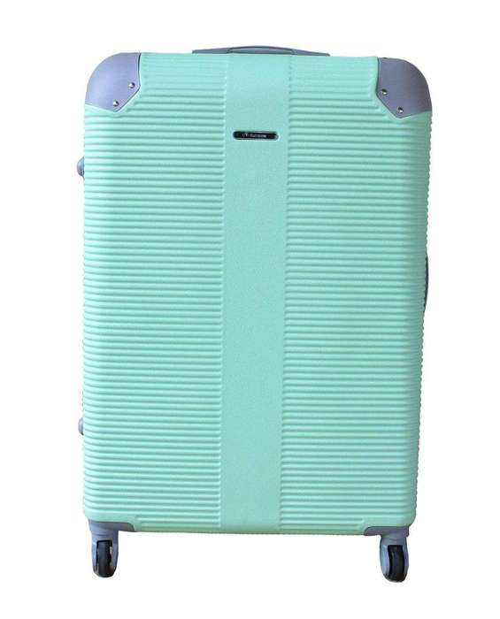 SMTE 1 Piece Hard Outer Shell Luggage - 27" - Applegreen with keychain