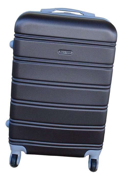 SMTE Premium Travel Luggage Bag 31" - 1 Piece - Dark Brown with keychain