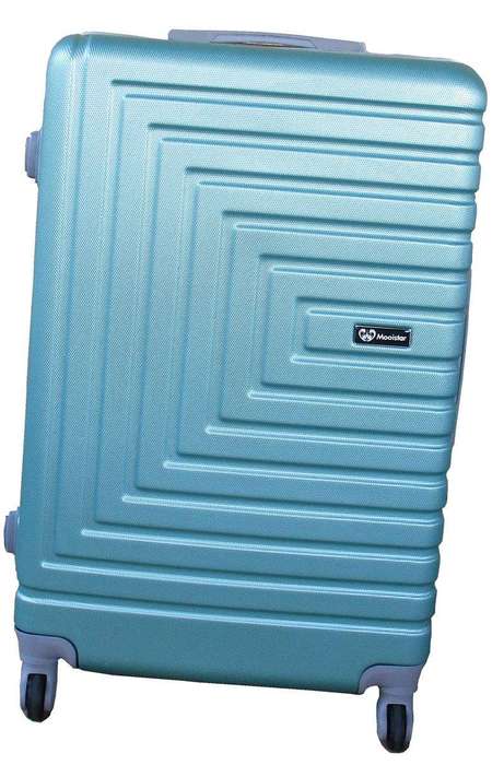 SMTE 1 Piece Mooistar 20 inch Travel Luggage Suitcase Bag - Light Green with keychain
