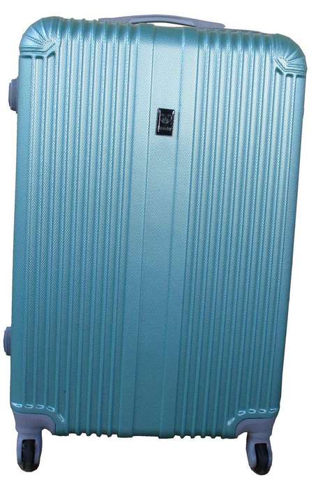 SMTE Mooistar 19 inch Travel Luggage Suitcase Bag - Light Green with keychain