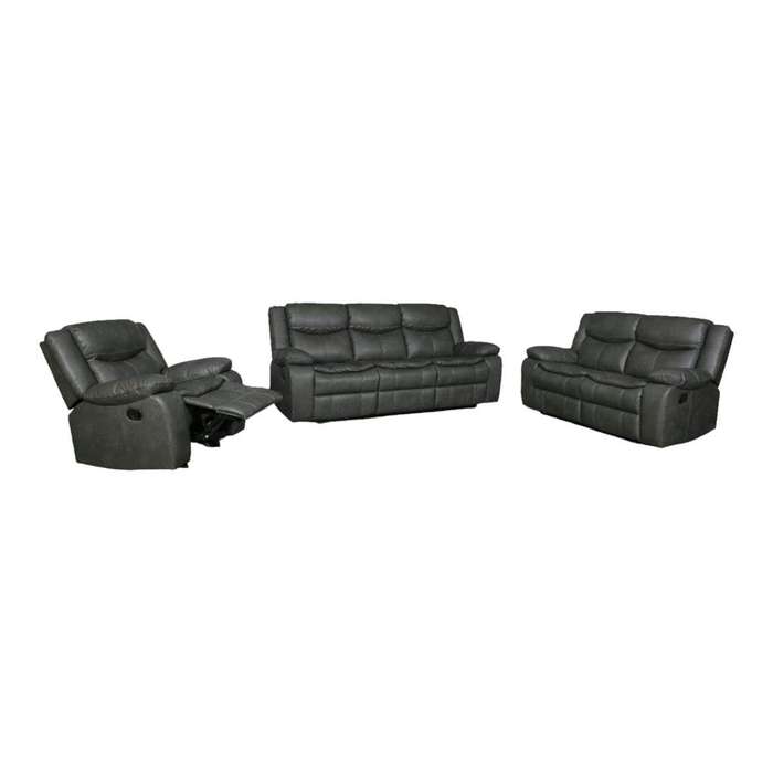 Smte - Recliner Lounge Suite - Grey with keychain