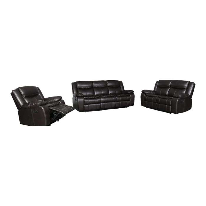 Smte - Recliner Lounge Suite - Black with keychain