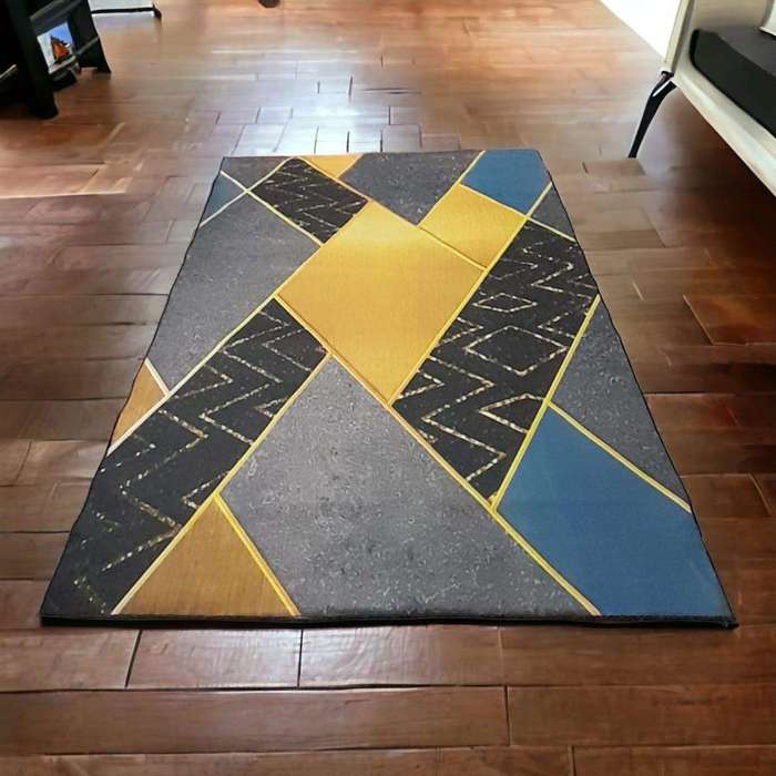 SMTE - 200cm x 150cm - Modern 3D Geometric Design - Carpet/Rug - A81 with keychain