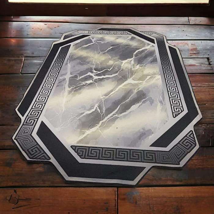 SMTE-200cm by 150cm modern 3D Geometric Design Area B12 with keychain