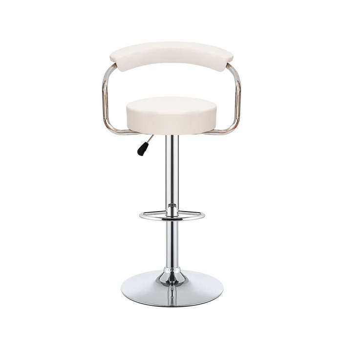 SMTE White Succulent Bar Stool with keychain