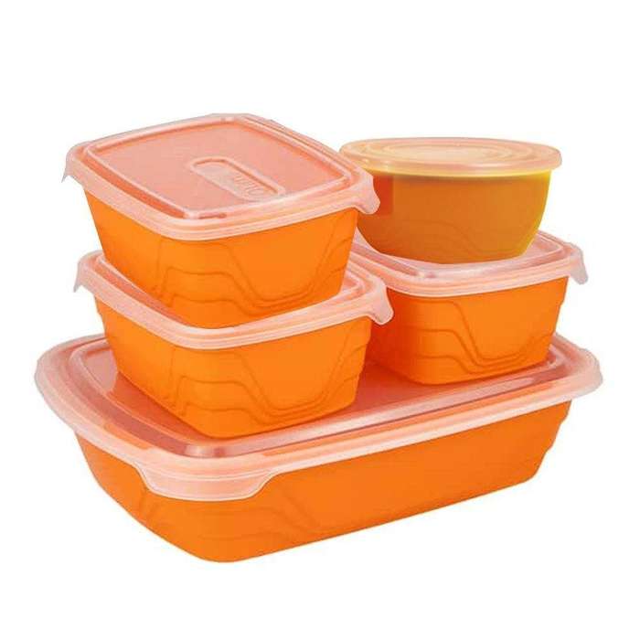 Smte- Set of Five Dragon Combo - Orange with keychain