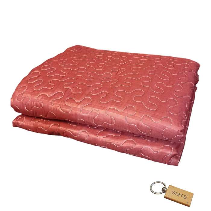 SMTE Premium Plane Bedspread: Elevate Your Bedroom with Timeless+SMTE Keyring - Bubblegum with ke...