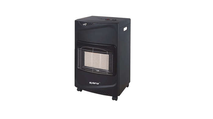 SMTE 3 Panel Safy Gas Heater with keychain