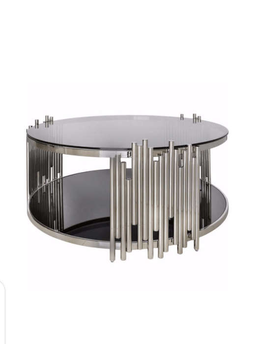 SMTE Royal Round Designer Center Table with keychain