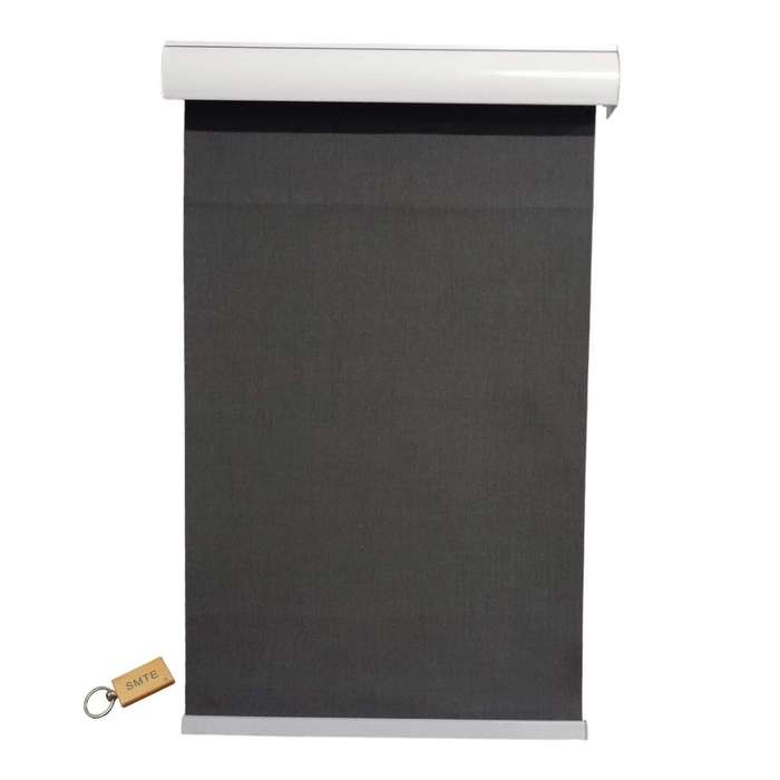 SMTE Quality Roller Blackout Blind Blinds for Windows-MA108+ SMTE Key Chain - 220 L x 200 W cm wi...