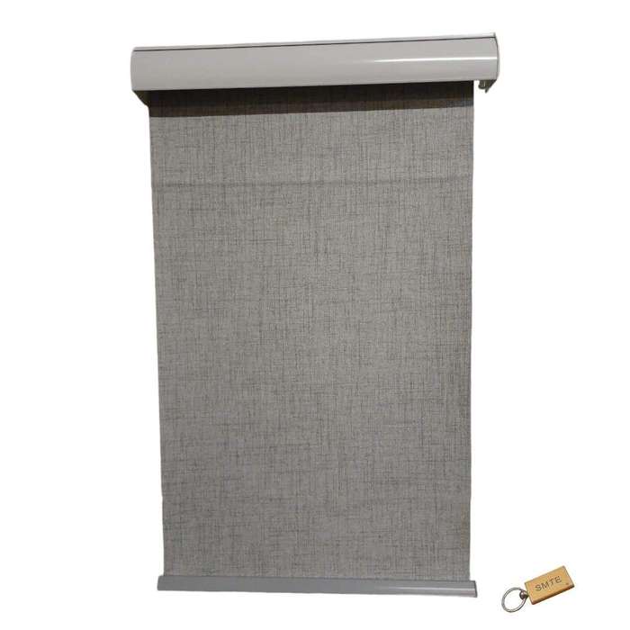 SMTE Quality Roller Blackout Blind Blinds for Windows-MA103+ SMTE Key Chain - 150 L x 120 W cm wi...