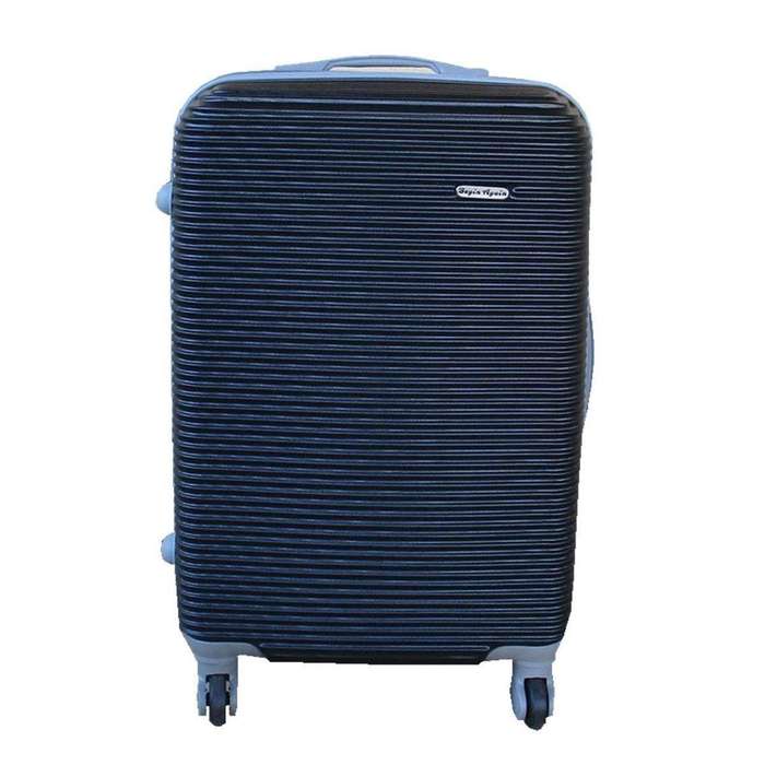 SMTE Hard Outer Shell Luggage 28" - Dark with keychain