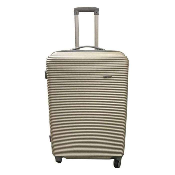 SMTE Hard Outer Shell Luggage 23" - AS01ST - Gold with keychain