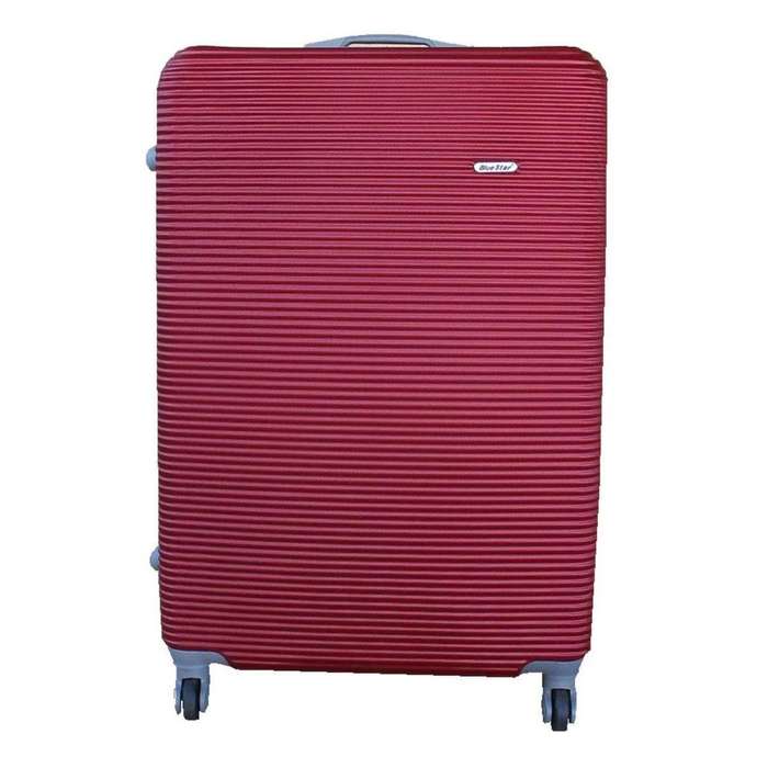 SMTE Hard Outer Shell Luggage 23" - AS01ST - Red with keychain