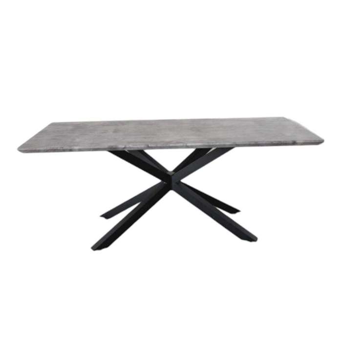 SMTE Solid Wood Home Office Desk - Grey with keychain