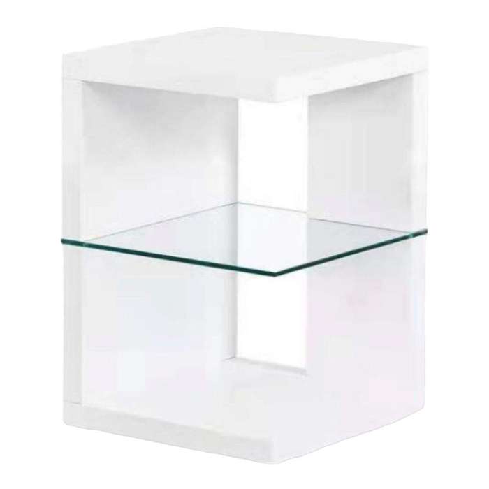 SMTE Coffee Tables - Square Tempered Glass with keychain