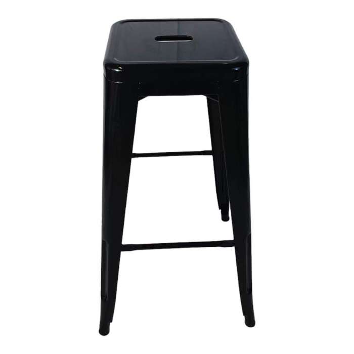Smte - Plastic Stool - Black with keychain