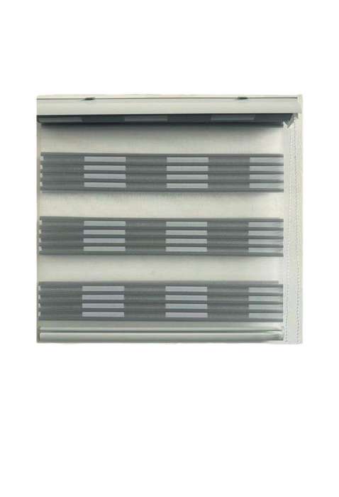 SMTE Ziwili-Quality Roller Zebra Dual LayerDay Night Blinds for Windows-J-2 - 150 L x 90 W cm wit...