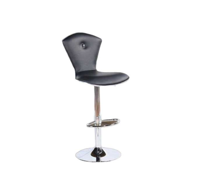 SMTE Armless Bar Stool -Black with keychain