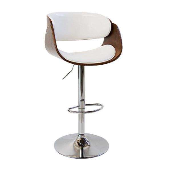 SMTE 1069 Bar Stool - White with keychain