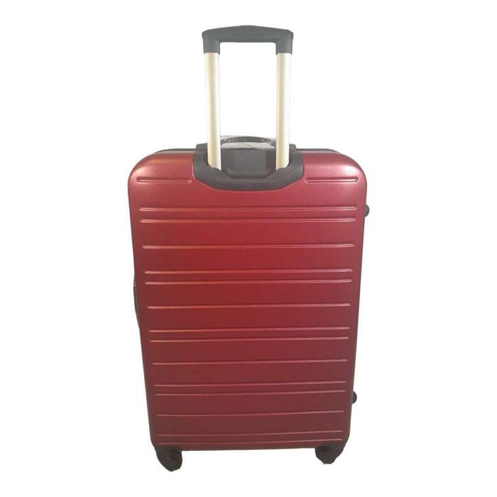 SMTE Luggage Suitcase - 29 inch - 1 Piece - Red with keychain