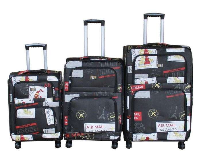 SMTE Mooistar Trolley Case Set with keychain