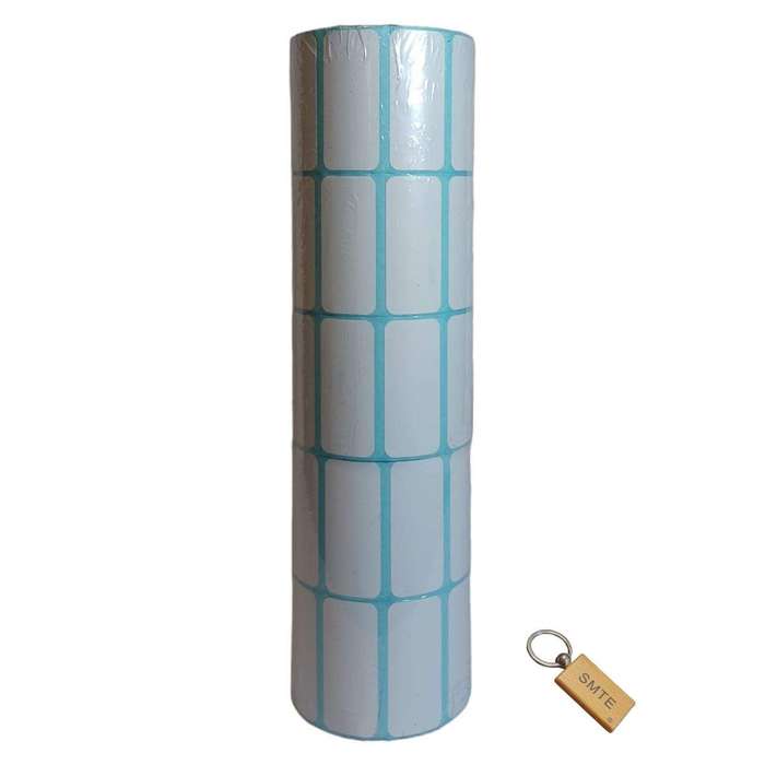 SMTE Tp 1000 Thermal Labels: Blank Labels for Printing Needs+Smte Keyring with keychain