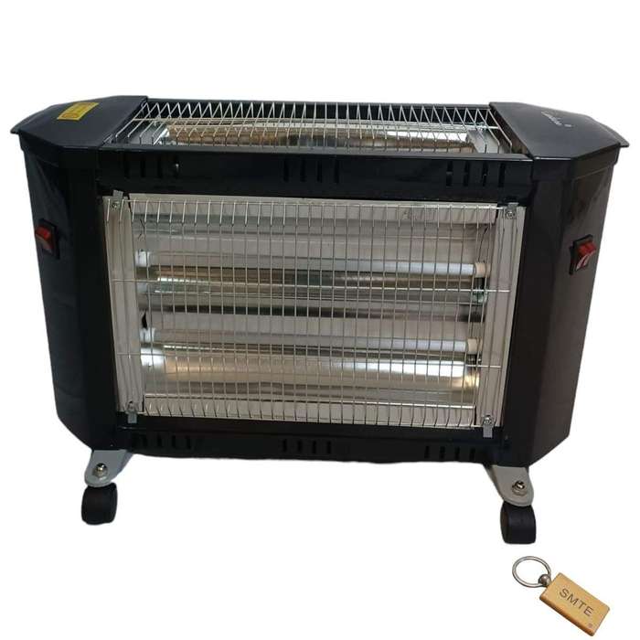 SMTE Quartz Electric Heater: Zr-2004 sk-b1 +Smte keyring with keychain