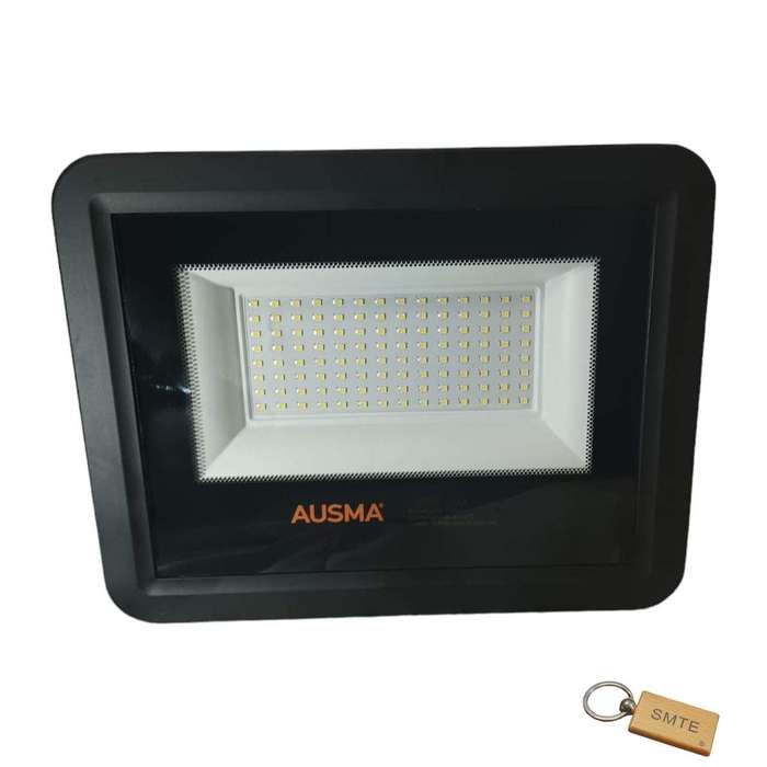 SMTE 100W Floodlight for Bright and Energy-Efficient Lighting-sk-d1+Smte keyring with keychain