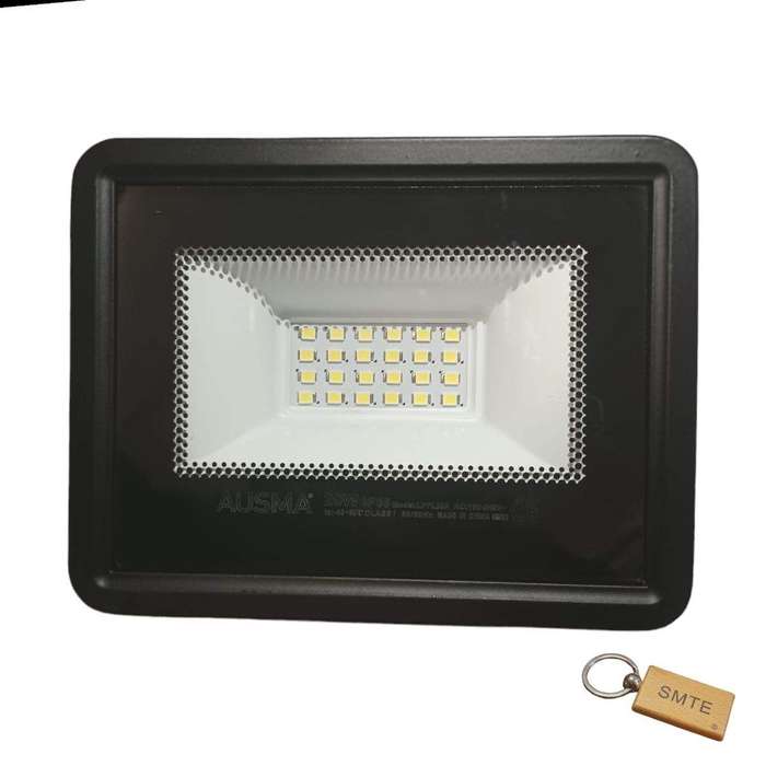 SMTE 20W Floodlight for Bright and Energy-Efficient Lighting-sk-d1+Smte Keyring with keychain
