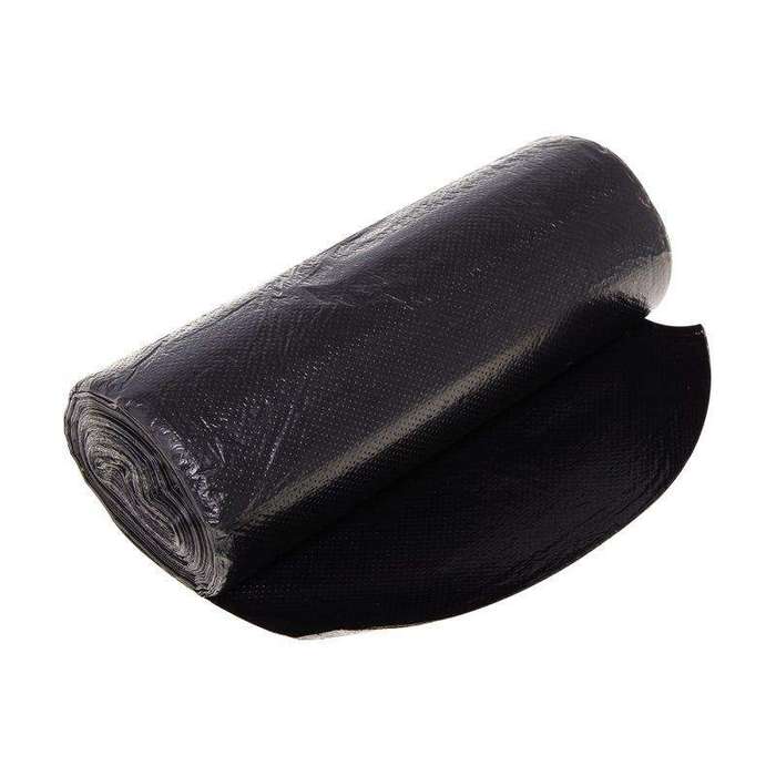 SMTE Bulk Pack x 5 Refuse Bags Black 750x950mm - 20 Bags Per Pack with keychain