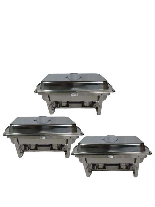 SMTE Super Chef Chafing Dish - 16 Litre Set of 3 with keychain